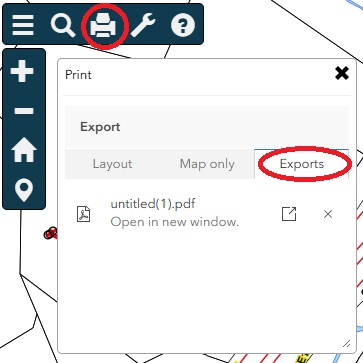 Image of 'Presentation' Print panel